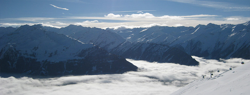 Landhaus mit Blick auf den Nationalpark hohe Tauern